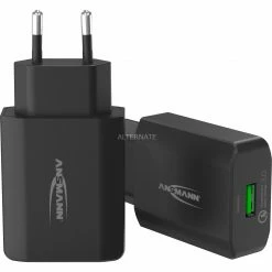 Handy Ladegeräte Ansmann Home Charger 130Q, Ladegerät (weiß)