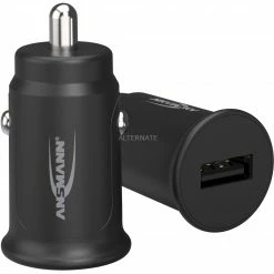Handy Ladegeräte Ansmann In-Car-Charger CC105, Ladegerät (schwarz)