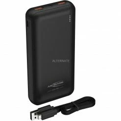 Powerbanks Ansmann Powerbank 20000mAh PB320PD (schwarz, 20.000 MAh)
