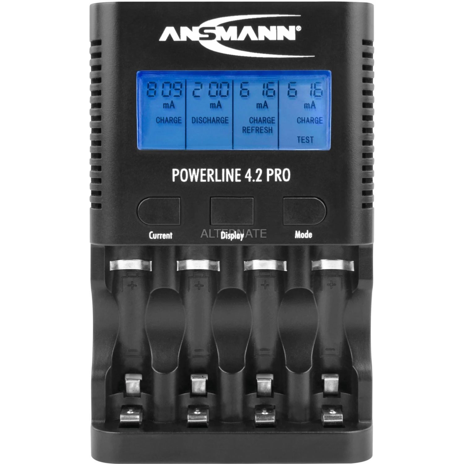 Handy Ladegeräte Ansmann Powerline 4.2 Pro, Ladegerät (schwarz) – Bild 2