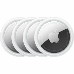 Smartphone Tags Apple AirTag, Ortungstracker (weiß/silber, 4er-Pack)