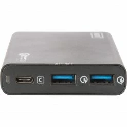 Notebook Netzteile Digitus Universal Travel USB-Ladestation (1x USB-C Ladeport (PD 2.0), 2x Qualcomm Quick Charge 3.0 USB-Ladeports)