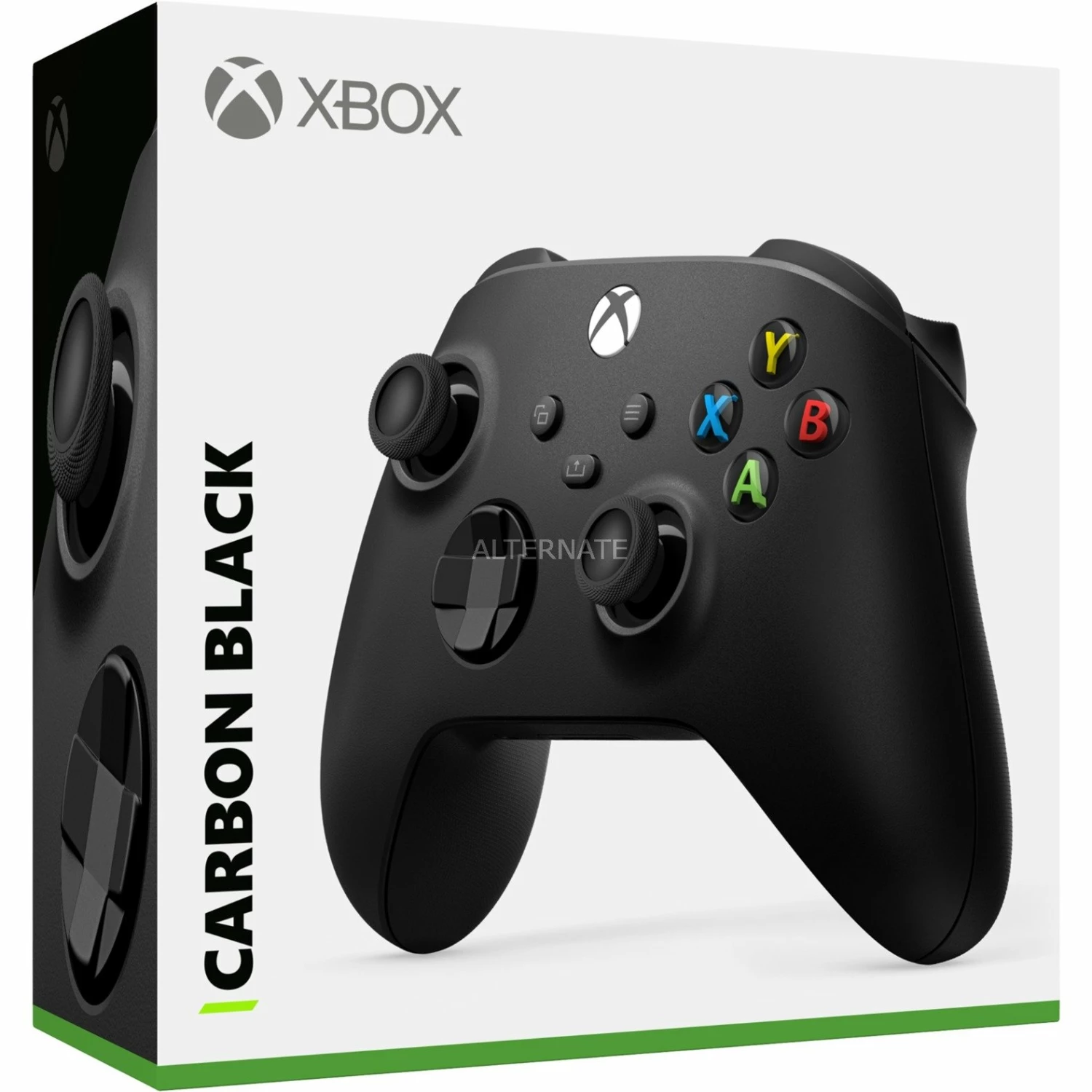 Handy Gamepads Microsoft Xbox Wireless Controller, Gamepad (schwarz, Carbon Black)