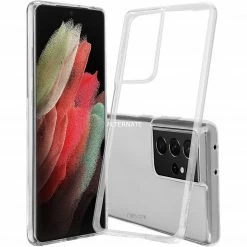 Handy Hüllen Nevox StyleShell Flex, Handyhülle (transparent, Samsung Galaxy S21 Ultra 5G)