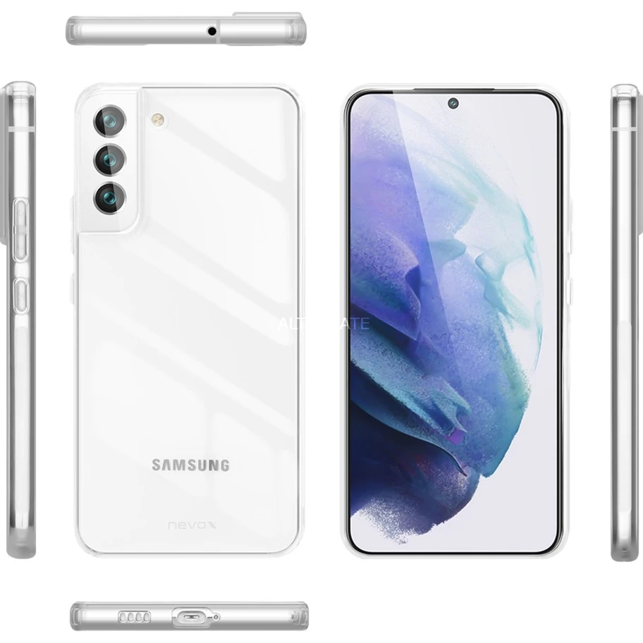 Handy Hüllen Nevox StyleShell Flex, Handyhülle (transparent, Samsung Galaxy S22+) – Bild 5