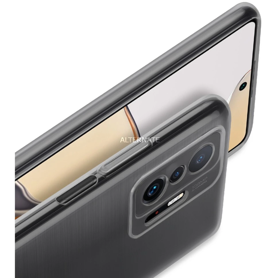 Handy Hüllen Nevox StyleShell Flex, Handyhülle (transparent, Xiaomi 11T Pro) – Bild 4