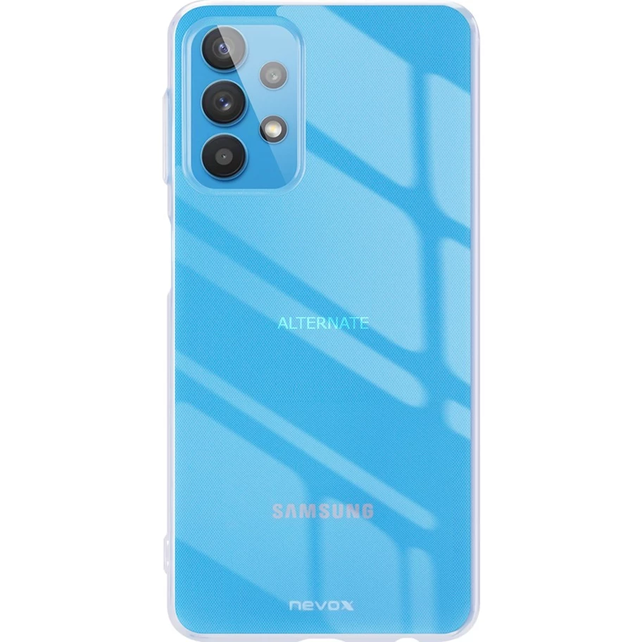 Handy Hüllen Nevox StyleShell Flex, Handyhülle (transparent, Samsung Galaxy A32) – Bild 3