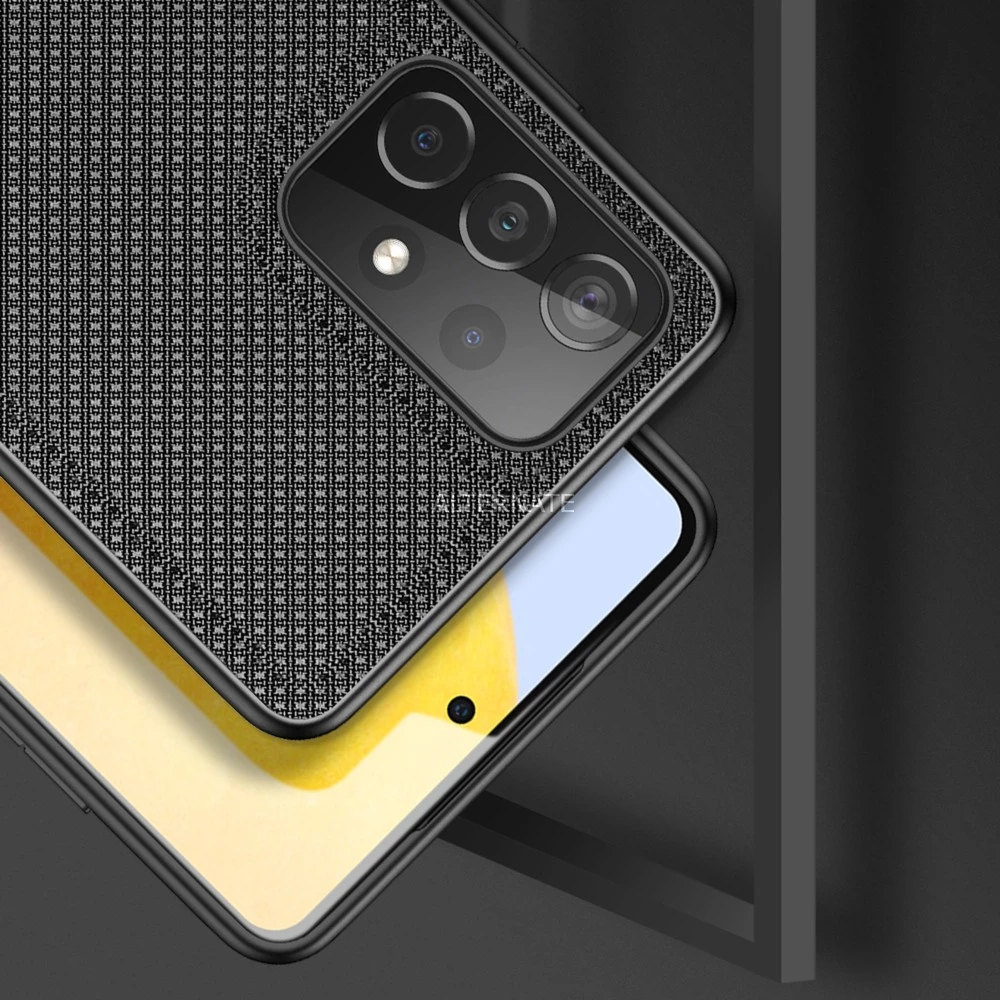 Handy Hüllen Nevox StyleShell NYLO, Handyhülle (schwarz, Samsung Galaxy A72) – Bild 3