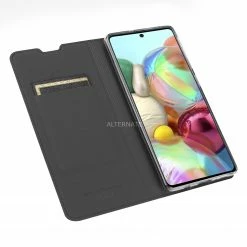 Handy Hüllen Nevox Vario Series, Handyhülle (grau, Samsung Galaxy A72)