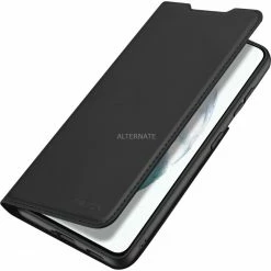 Handy Hüllen Nevox Vario Series, Handyhülle (schwarz, Samsung Galaxy S21 FE)