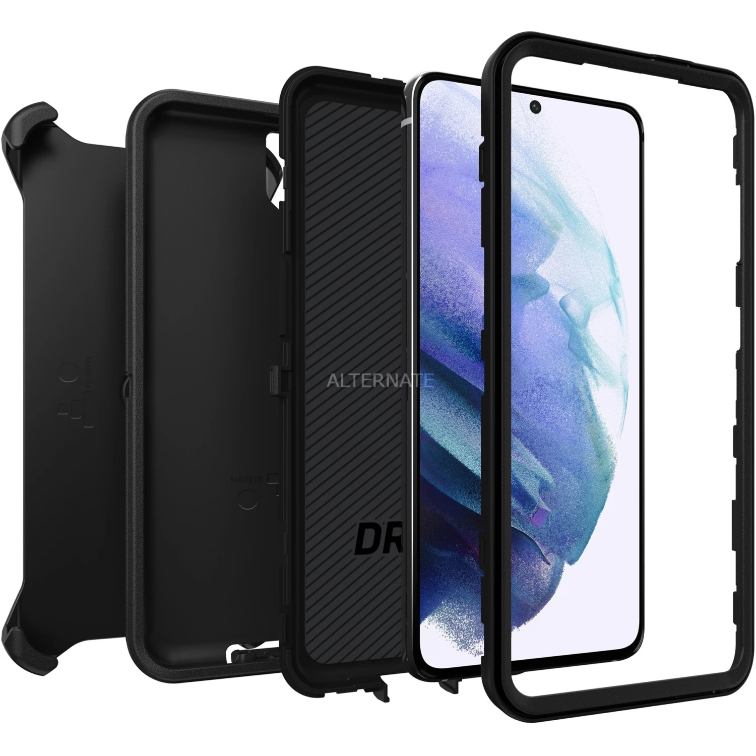 Handy Hüllen Otterbox Defender, Handyhülle (schwarz, Samsung Galaxy S21 5G) – Bild 6