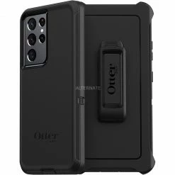 Handy Hüllen Otterbox Defender, Handyhülle (schwarz, Samsung Galaxy S21 Ultra 5G)