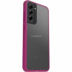Handy Hüllen Otterbox React Series PRO Pack, Handyhülle (transparent/pink, Samsung Galaxy S21 FE 5G)