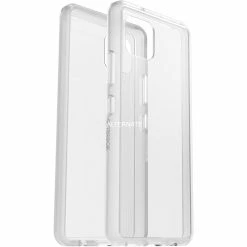 Handy Hüllen Otterbox React + Trusted Glass, Set (transparent, Schutzhülle + Displayschutz Für Samsung Galaxy A42 5G)