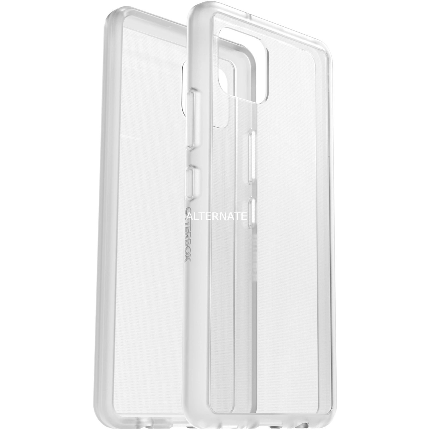 Handy Hüllen Otterbox React + Trusted Glass, Set (transparent, Schutzhülle + Displayschutz Für Samsung Galaxy A42 5G)