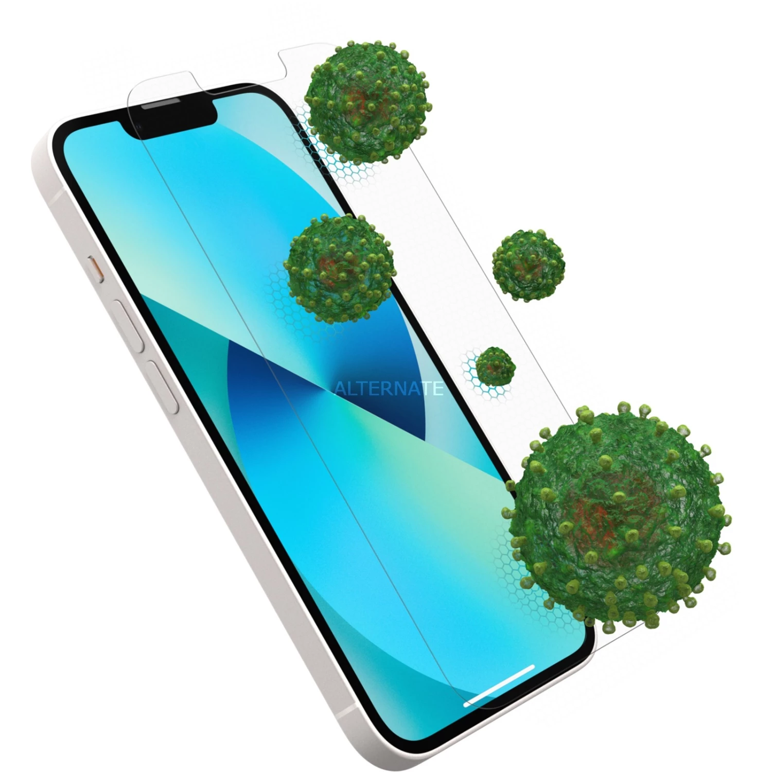 Displayschutzfolien Otterbox Trusted Glass, Schutzfolie (transparent, Samsung Galaxy A22) – Bild 6