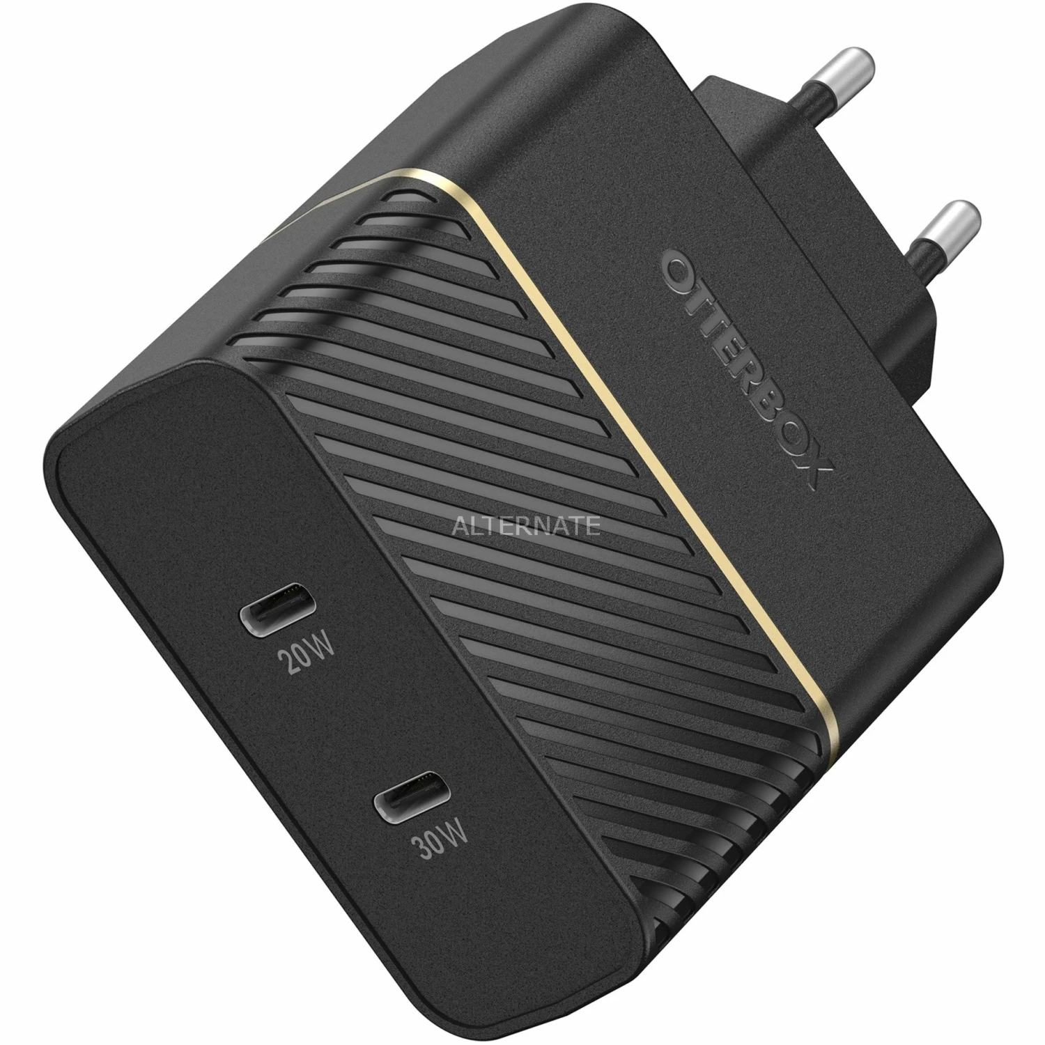 Handy Ladegeräte Otterbox USB-C Wand-schnellladegerät, 50W Combined (schwarz)