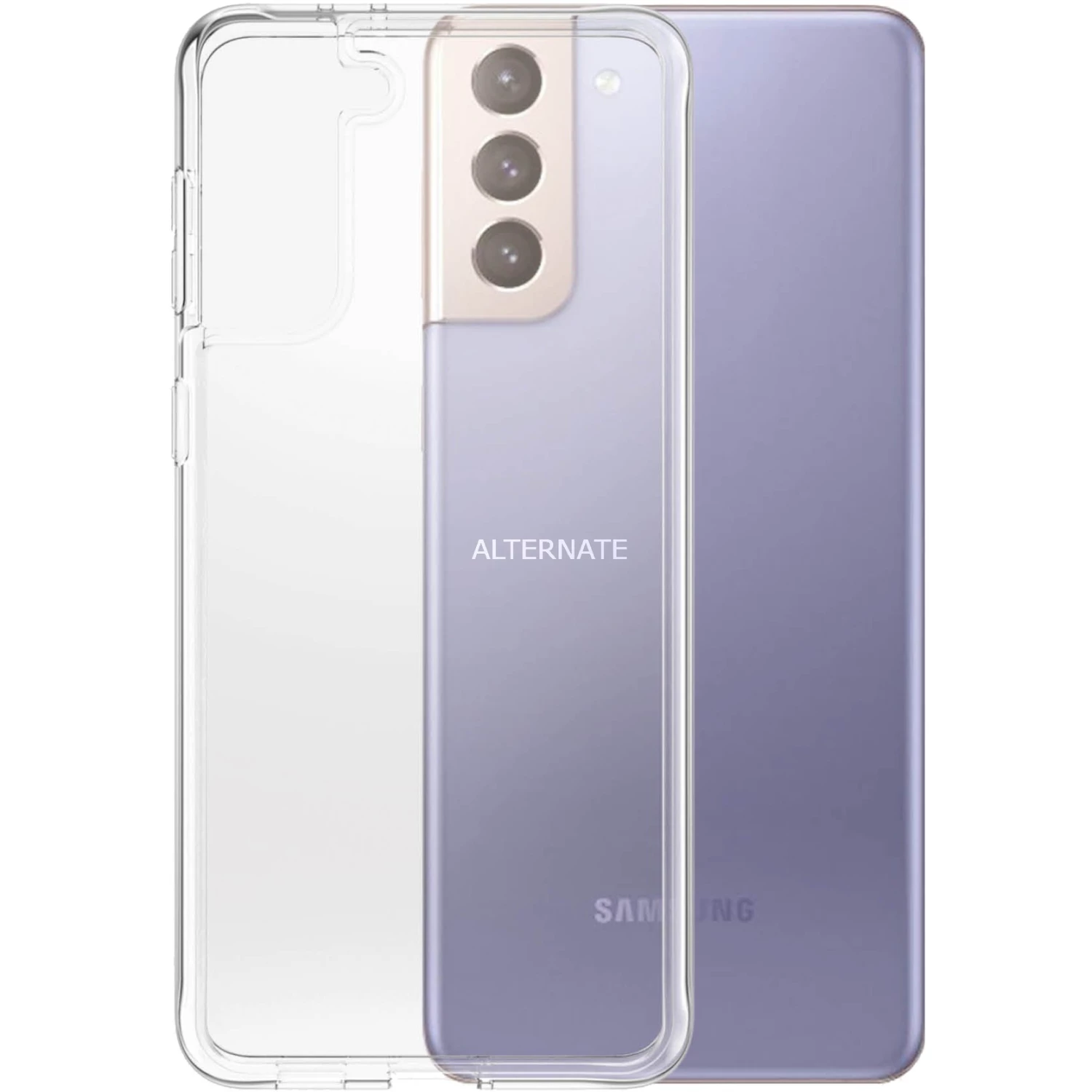 Handy Hüllen PanzerGlass ClearCase, Handyhülle (transparent, Samsung Galaxy S21+) – Bild 5