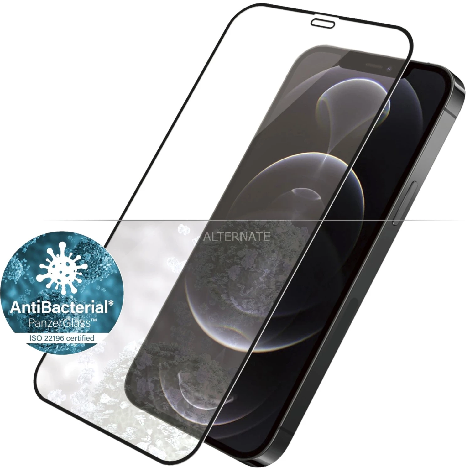 Displayschutzfolien PanzerGlass Displayschutz, Schutzfolie (transparent, IPhone 12 | 12 Pro) – Bild 2