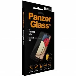 Displayschutzfolien PanzerGlass Displayschutz, Schutzfolie (transparent/schwarz, Samsung Galaxy A02s)