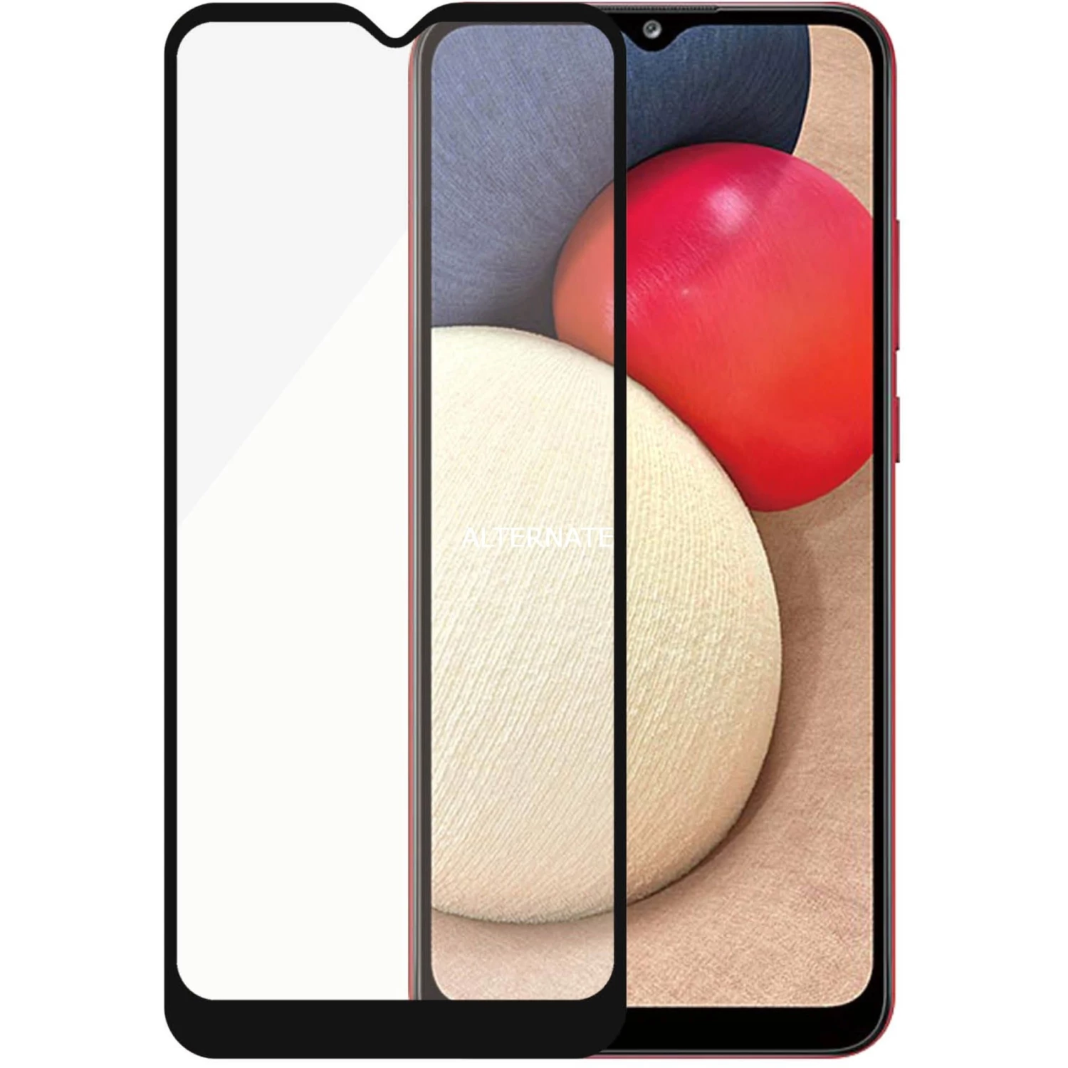Displayschutzfolien PanzerGlass Displayschutz, Schutzfolie (transparent/schwarz, Samsung Galaxy A02s) – Bild 6