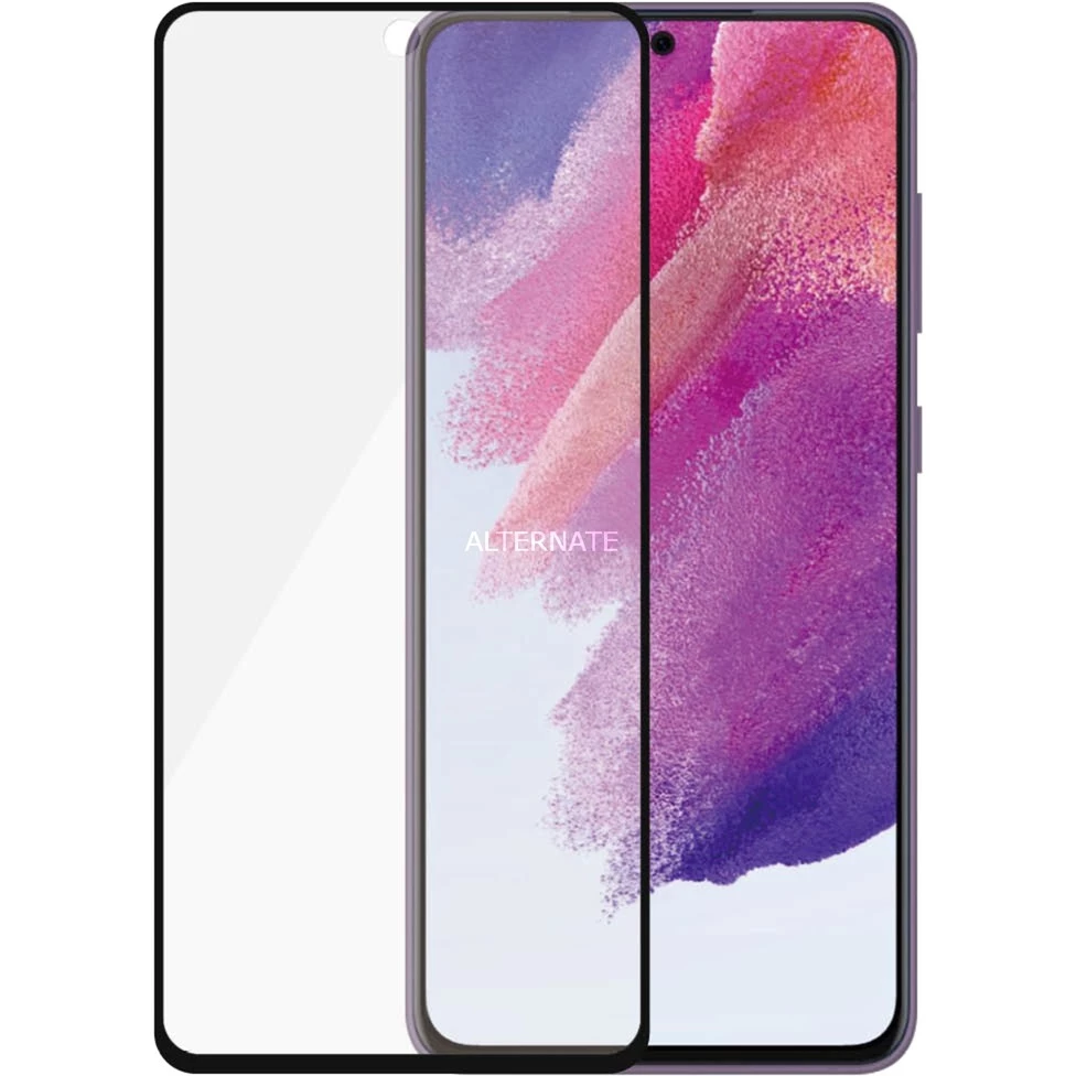 Displayschutzfolien PanzerGlass Displayschutz, Schutzfolie (transparent/schwarz, Samsung Galaxy S21 FE) – Bild 3