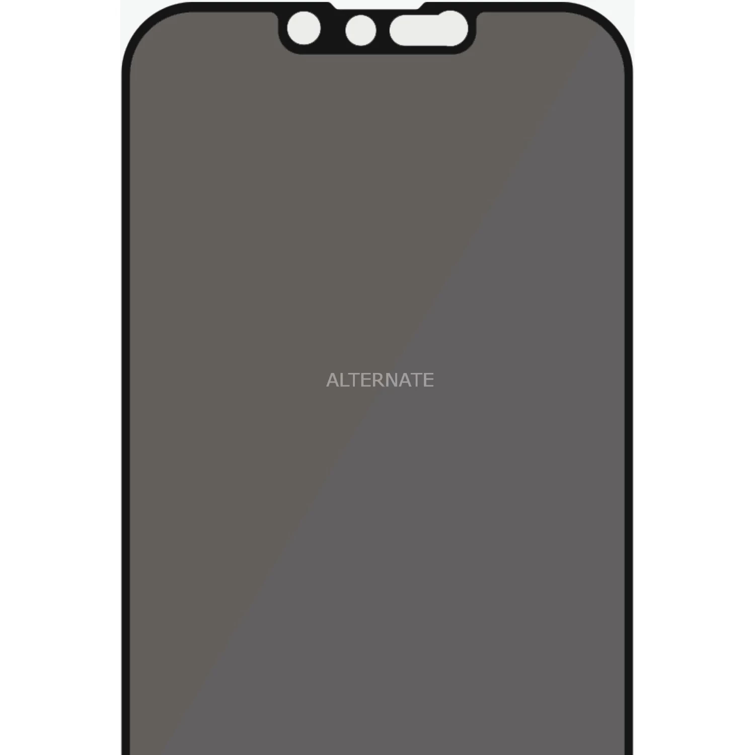 Displayschutzfolien PanzerGlass Privacy, Schutzfolie (schwarz/schwarz, IPhone 13 Mini) – Bild 6