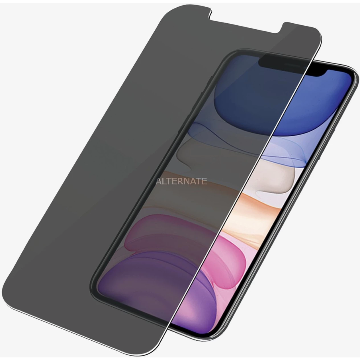 Displayschutzfolien PanzerGlass Privacy, Schutzfolie (transparent, IPhone XR/11) – Bild 2