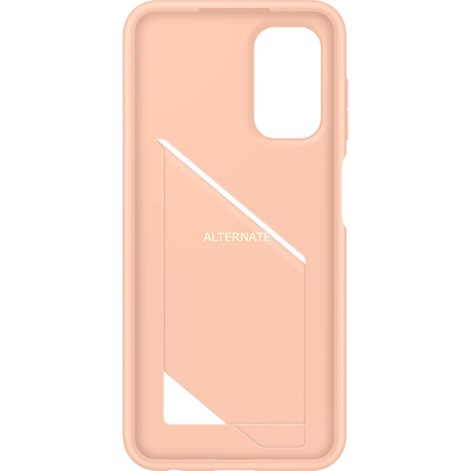 Handy Hüllen SAMSUNG Card Slot Cover, Handyhülle (pfirsich, Samsung Galaxy A13) – Bild 5