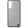 Handy Hüllen SAMSUNG Clear Protective Cover, Handyhülle (transparent/schwarz, Samsung Galaxy S21+ 5G)
