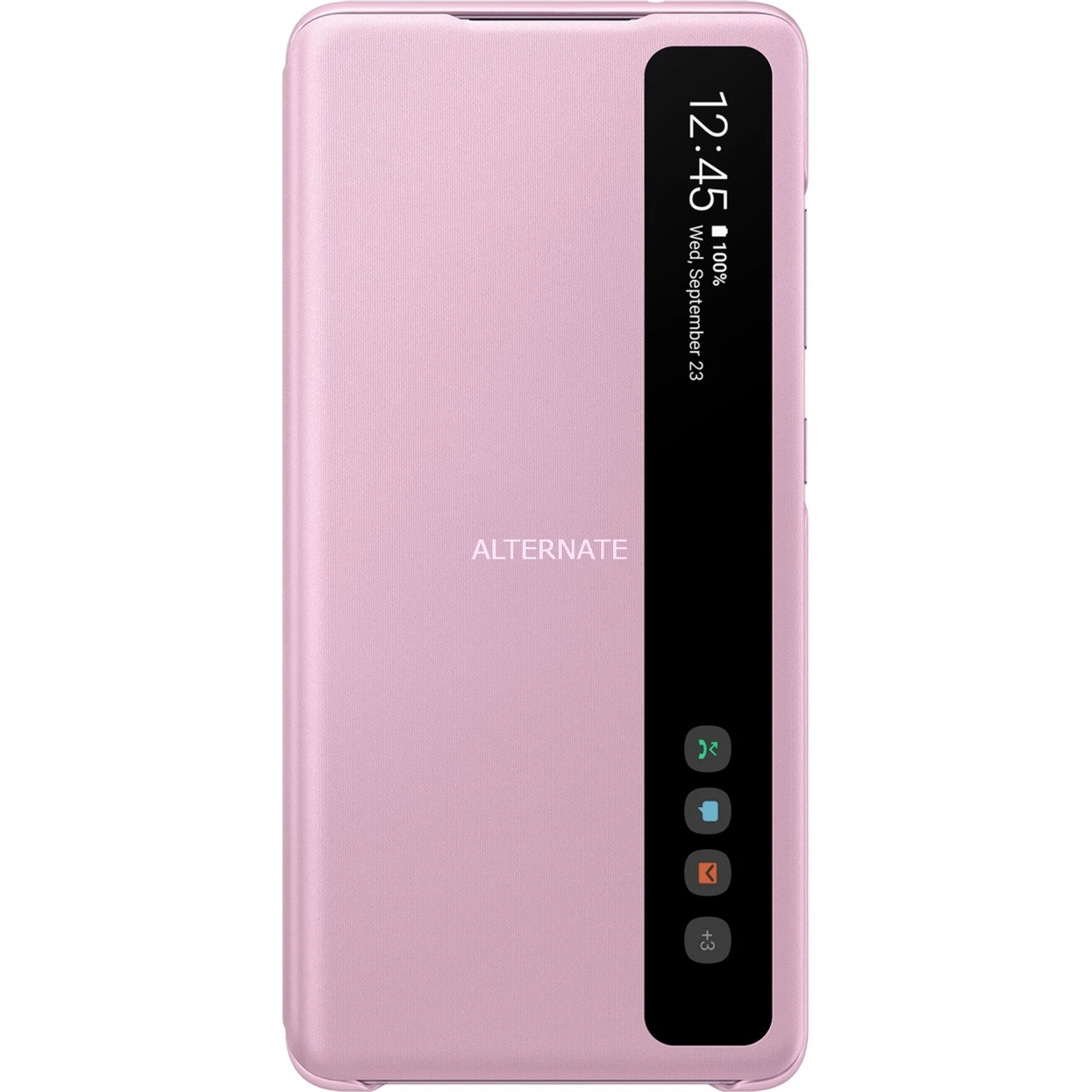 Handy Hüllen SAMSUNG Clear View Cover, Handyhülle (violett, Samsung Galaxy S20 FE)