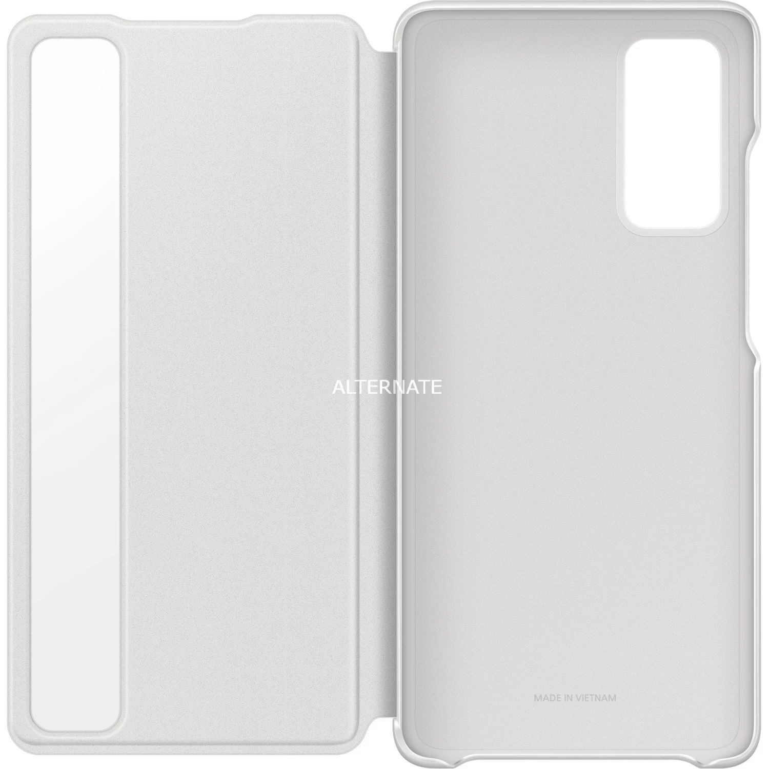 Handy Hüllen SAMSUNG Clear View Cover, Handyhülle (weiß, Samsung Galaxy S20 FE) – Bild 3