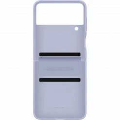 Handy Hüllen SAMSUNG Flap Leather Cover, Handyhülle (violett, Samsung Galaxy Z Flip4)