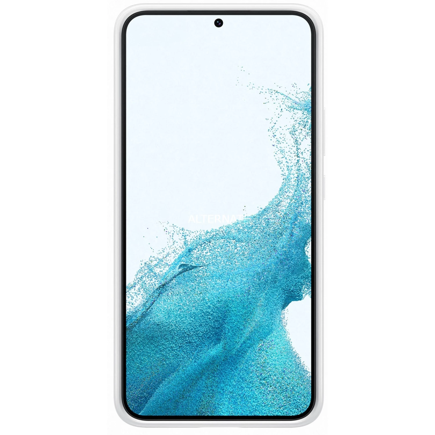 Handy Hüllen SAMSUNG Frame Cover, Handyhülle (weiß/transparent, Samsung Galaxy S22+) – Bild 4