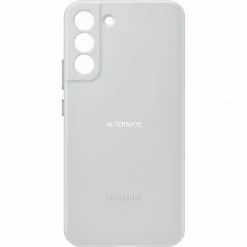 Handy Hüllen SAMSUNG Leather Cover, Handyhülle (grau, Samsung Galaxy S22+)
