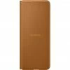 Handy Hüllen SAMSUNG Leather Flip Cover, Handyhülle (braun, Samsung Galazxy Z Fold3 5G)
