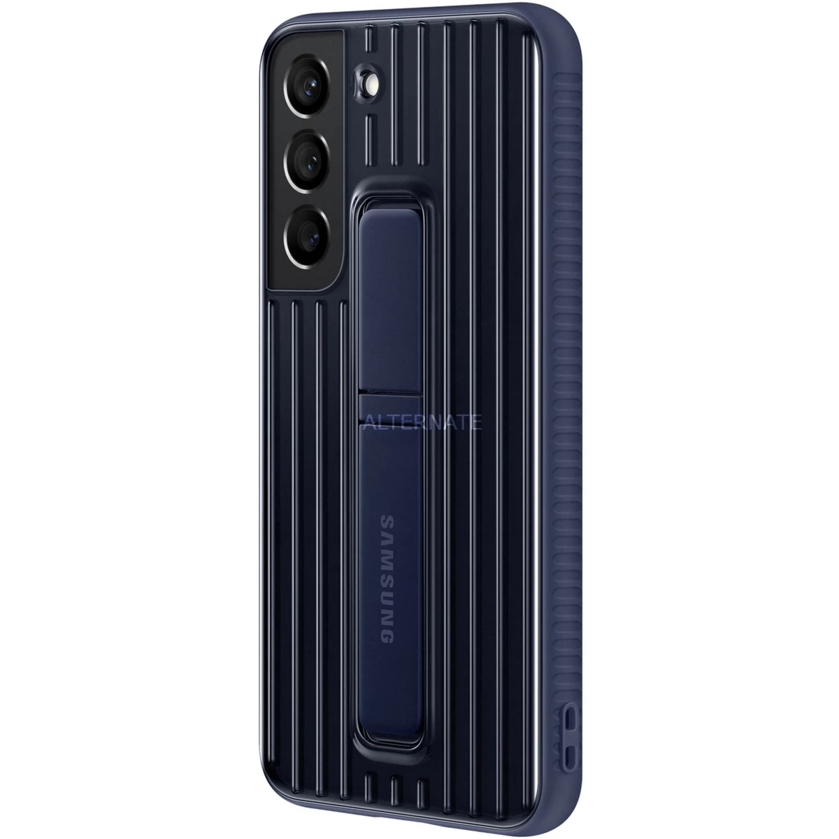 Handy Hüllen SAMSUNG Protective Standing Cover, Handyhülle (dunkelblau, Samsung Galaxy S22) – Bild 4