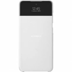 Handy Hüllen SAMSUNG S View Wallet Cover, Handyhülle (weiß, Samsung Galaxy A52 | A52 5G)