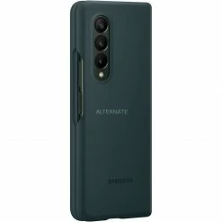 Handy Hüllen SAMSUNG Silicone Cover, Handyhülle (grün, Samsung Galaxy Z Fold3 5G)