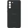 Handy Hüllen SAMSUNG Silicone Cover, Handyhülle (schwarz, Samsung Galaxy S21 FE)