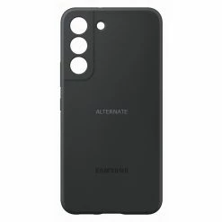 Handy Hüllen SAMSUNG Silicone Cover, Handyhülle (schwarz, Samsung Galaxy S22)
