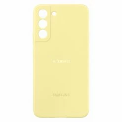 Handy Hüllen SAMSUNG Silicone Cover, Handyhülle (gelb, Samsung Galaxy S22+)