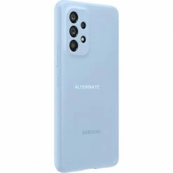 Handy Hüllen SAMSUNG Silicone Cover, Handyhülle (hellblau, Samsung Galaxy A53 5G)