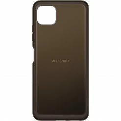 Handy Hüllen SAMSUNG Soft Clear Cover, Handyhülle (schwarz, Samsung Galaxy A22 5G)