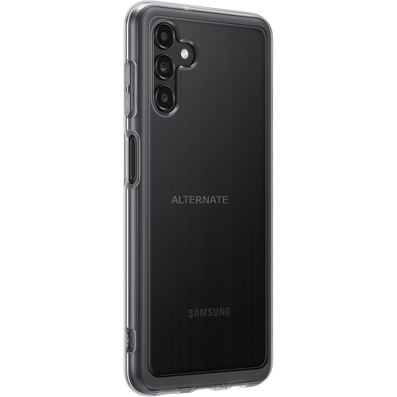 Handy Hüllen SAMSUNG Soft Clear Cover, Handyhülle (schwarz, Samsung Galaxy A13 5G) – Bild 2