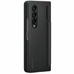 Handy Hüllen SAMSUNG Standing Cover Mit Pen, Handyhülle (schwarz, Samsung Galaxy Z Fold4)