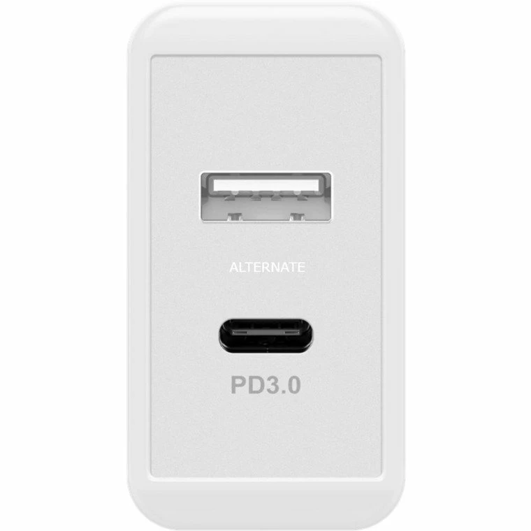 Handy Ladegeräte Goobay Dual USB-C PD (Power Delivery) Schnellladegerät (28W) (weiß) – Bild 3