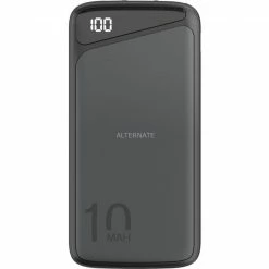 Powerbanks Goobay Schnelllade-Powerbank 10.000 MAh (schwarz, USB-C PD, QC 3.0, 10.000 MAh)